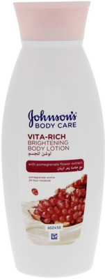 

Johnson's BODY CARE VITA RICH BODY LOTION - POMEGRANATE EXTRACT(250 ml)