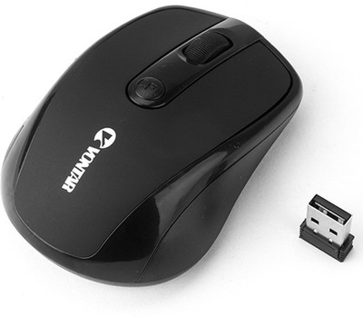 

Edfigo Vontar 2.4 GHz Slim USB Mini Wireless Optical Mouse(USB, Black)