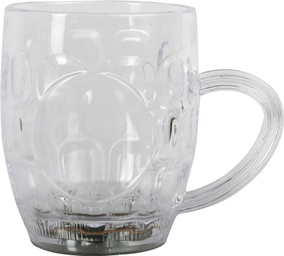 

Casotec LED Light Up Drinkware Plastic Tumbler Cups Plastic Mug(200 ml), Multicolor