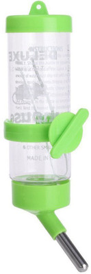 

Anokhe Collections 125 ml Water Bottle for Hamster / Gerbil / Dwarf / Mice / Guinea Pig / Rabbit Round Plastic Pet Bottle(125 ml Green)