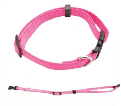 

sicons Plain Dog Collar Charm(Pink, Round)