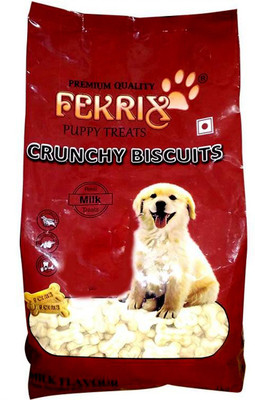

FEKRIX MILK BISCUITS Milk Dog Treat(1 kg, Pack of 2)
