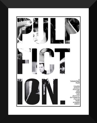 

Art Poster - Pulp Fiction - Hollywood Collection - Movie Poster Collection Paper Print(12 inch X 17 inch)