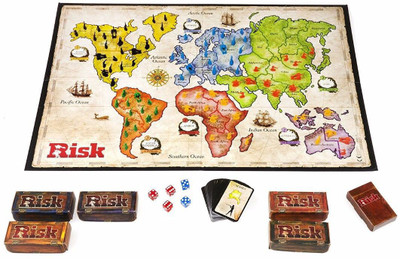 

Hasbro Risk The Game of Strategic Conquest