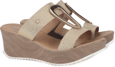 

Addons Women GOLD Wedges