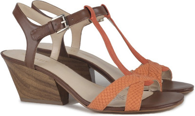 

Nine West Women orange mu l Wedges