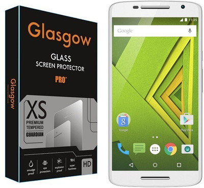 Glasgow Tempered Glass Guard for Motorola Moto X Play(Pack of 1)