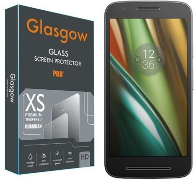 Glasgow Tempered Glass Guard for Motorola Moto E3 Power(Pack of 1)
