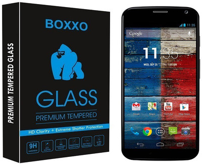 Boxxo Tempered Glass Guard for Motorola Moto X(Pack of 1)