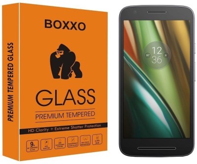 Boxxo Tempered Glass Guard for Motorola Moto E3 Power(Pack of 1)