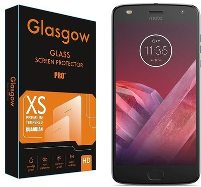 Glasgow Tempered Glass Guard for Motorola Moto Z2 Play(Pack of 1)