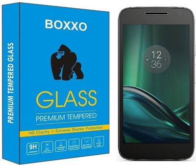 Boxxo Tempered Glass Guard for Motorola Moto G4 Play(Pack of 1)