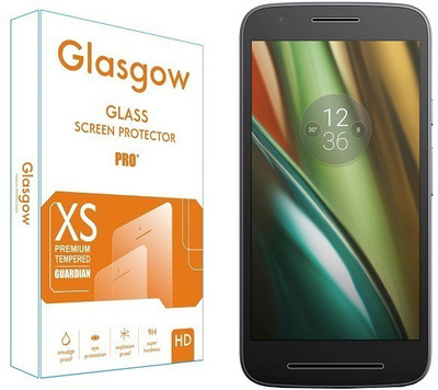 Glasgow Tempered Glass Guard for Motorola Moto E3 Power(Pack of 1)