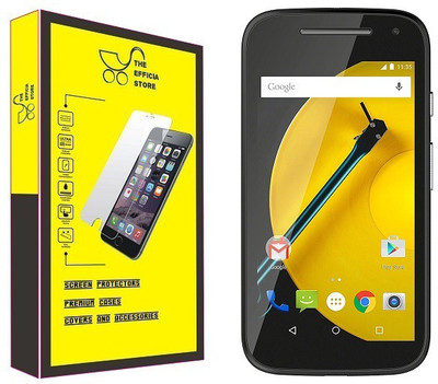Efficia Tempered Glass Guard for Motorola Moto E (2nd Gen) 3G(Pack of 1)