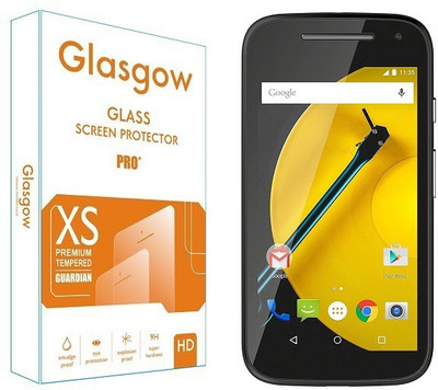 Glasgow Tempered Glass Guard for Motorola Moto E (2nd Gen) 3G(Pack of 1)
