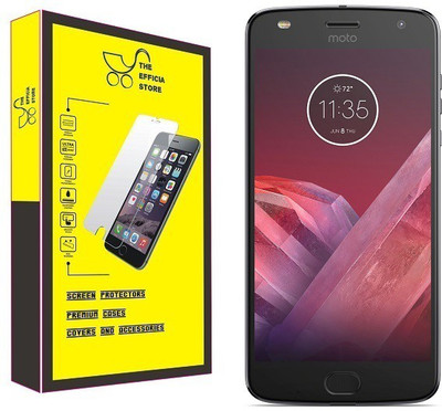 Efficia Tempered Glass Guard for Motorola Moto Z2 Play(Pack of 1)