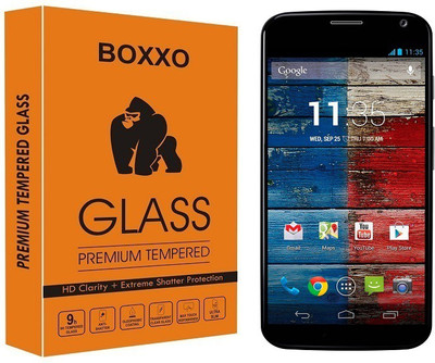 Boxxo Tempered Glass Guard for Motorola Moto X(Pack of 1)