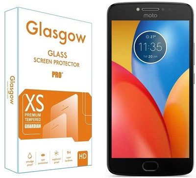 Glasgow Tempered Glass Guard for Motorola Moto E4 Plus(Pack of 1)