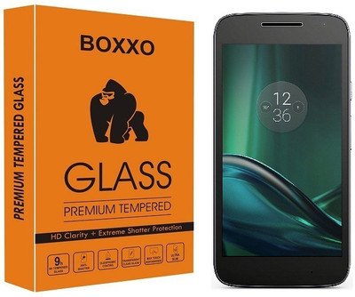 Boxxo Tempered Glass Guard for Motorola Moto G4 Play(Pack of 1)