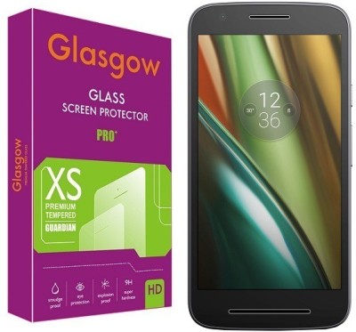 Glasgow Tempered Glass Guard for Motorola Moto E3 Power(Pack of 1)