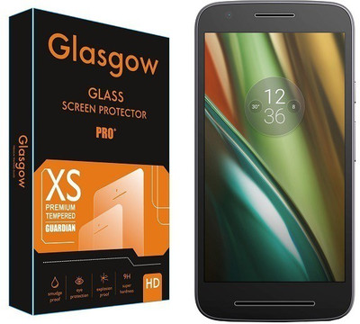 Glasgow Tempered Glass Guard for Motorola Moto E3 Power(Pack of 1)