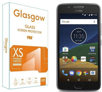 Glasgow Tempered Glass Guard for Motorola Moto G5(Pack of 1)