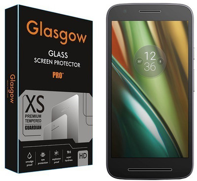 Glasgow Tempered Glass Guard for Motorola Moto E3 Power(Pack of 1)