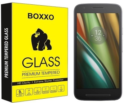 Boxxo Tempered Glass Guard for Motorola Moto E3 Power(Pack of 1)