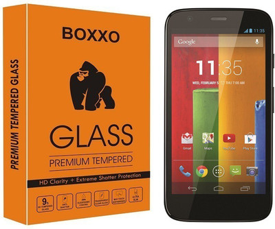 Boxxo Tempered Glass Guard for Motorola Moto G(Pack of 1)