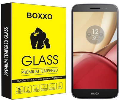 Boxxo Tempered Glass Guard for Motorola Moto M(Pack of 1)