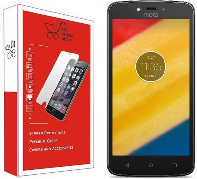 Efficia Tempered Glass Guard for Motorola Moto C Plus(Pack of 1)