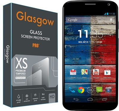 Glasgow Tempered Glass Guard for Motorola Moto X(Pack of 1)