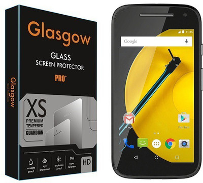 Glasgow Tempered Glass Guard for Motorola Moto E (2nd Gen) 3G(Pack of 1)