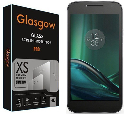 Glasgow Tempered Glass Guard for Motorola Moto G4 Play(Pack of 1)