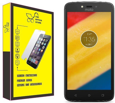 Efficia Tempered Glass Guard for Motorola Moto C Plus(Pack of 1)