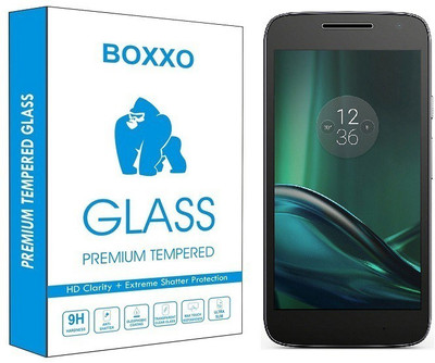 Boxxo Tempered Glass Guard for Motorola Moto G4 Play(Pack of 1)