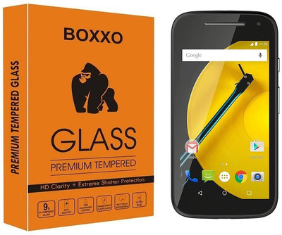 Boxxo Tempered Glass Guard for Motorola Moto E (2nd Gen) 3G(Pack of 1)