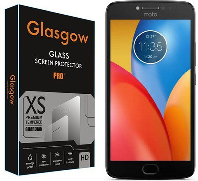 Glasgow Tempered Glass Guard for Motorola Moto E4 Plus(Pack of 1)