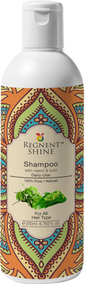 

Regnent Shine Shampoo with Neem & Tulsi Daily Use(200 ml)