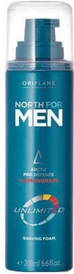 

Oriflame Sweden North For Men Unlimited Shaving Foam(200 ml)