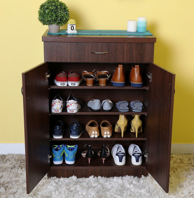 

Furnicity Engineered Wood Shoe Rack(3 Shelves)