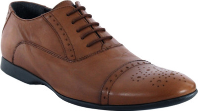 

Salt N Pepper 10-436 ALMOND Brogues For Men(Tan