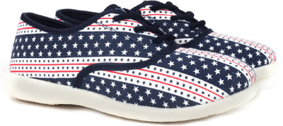 

People Casuals For Women(Multicolor, Navy blue