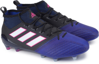 

ADIDAS ACE 17.1 PRIMEKNIT FG Football Shoes For Men(Black, Blue, Cblack/ftwwht/blue