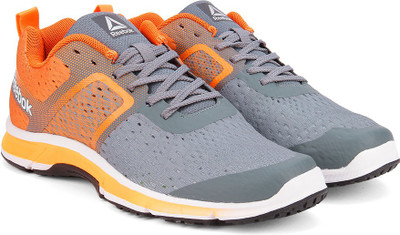 

REEBOK RIDE ONE Running Shoes For Men(Grey, Astroid dust/orange/silv