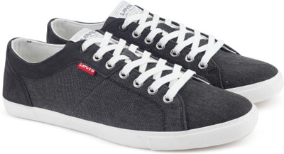 

Levi's Woods Sneakers For Men(Grey, Regular black