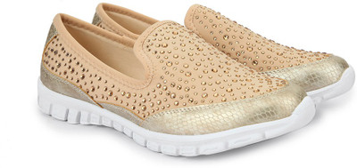 

Carlton London CLL-3642 Casuals For Women(Gold, Beige