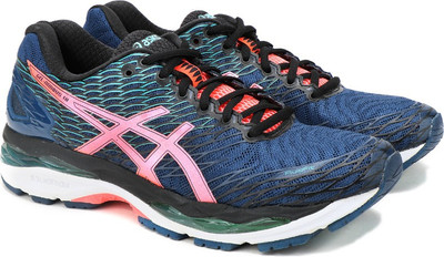 asics multicolor running shoes