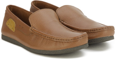 

Woods by Woodland Slip On shoes For Men(Tan
