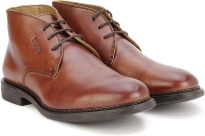

Woods by Woodland Boots For Men(Tan, Dtan